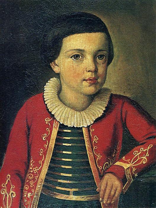 Lermontov-Selbstporträt-Aquarell 1837