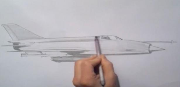 Wie zeichnet man eine MiG-21?